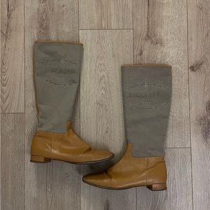 Vintage Prada leather boots